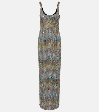 Sequined lamé gown | Missoni