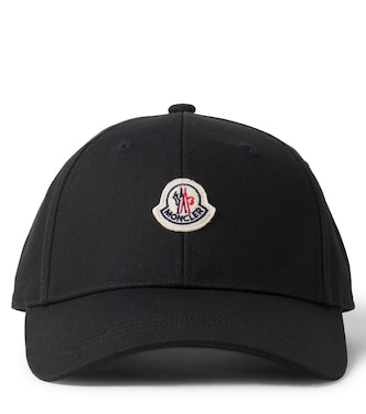 Logo cotton baseball cap | Moncler Enfant