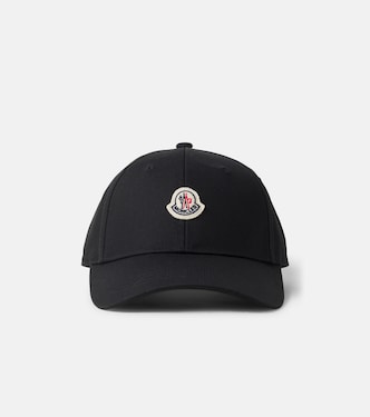 Logo cotton baseball cap | Moncler Enfant