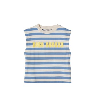 Striped cotton jersey T-shirt | Bobo Choses