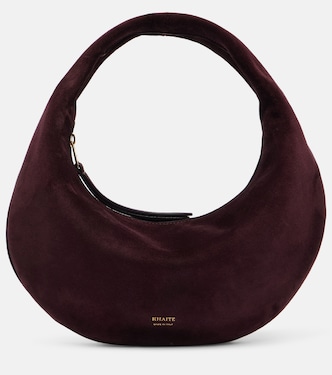 Bolso al hombro Olivia Mini de ante | Khaite