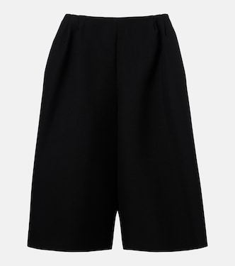 Fauna virgin wool Bermuda shorts | The Row