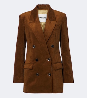 Rasma cotton and linen corduroy blazer | Marant Etoile