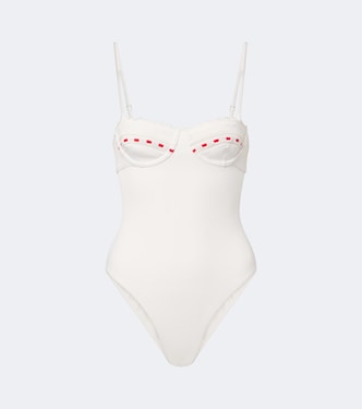 Pia embroidered swimsuit | Posse