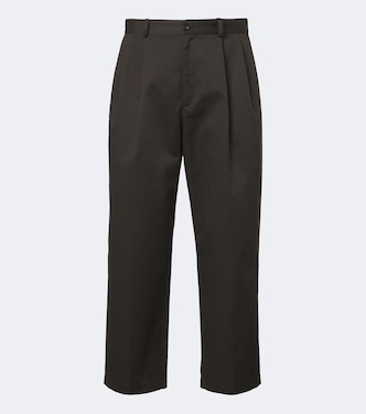 Nesper pleated straight pants | The Row