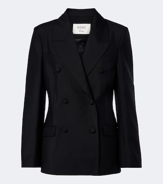 Wool and mohair blazer | Róhe