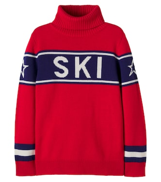 Pullover Schild aus Wolle | Perfect Moment Kids