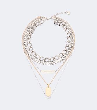 Layered chain necklace | Rabanne