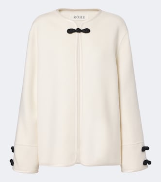 Wool and cashmere jacket | Róhe