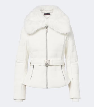 Chaqueta de esquí Gitu de pana con cinturón | Fusalp