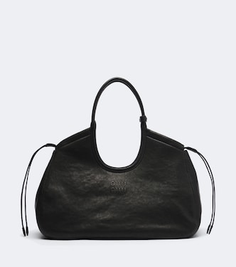 Ivy leather shoulder bag | Miu Miu