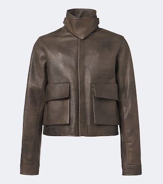 Tower Alice leather jacket | Rick Owens