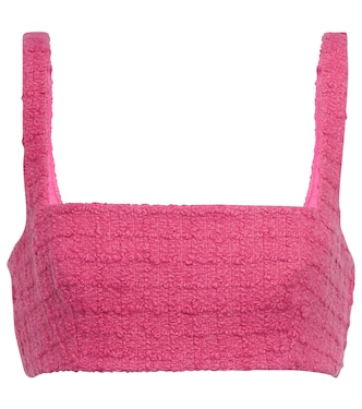 Bralette aus Tweed | Valentino