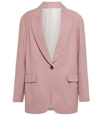 Single-breasted blazer | Brunello Cucinelli