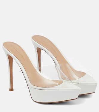 Betty PVC and leather sandals | Gianvito Rossi