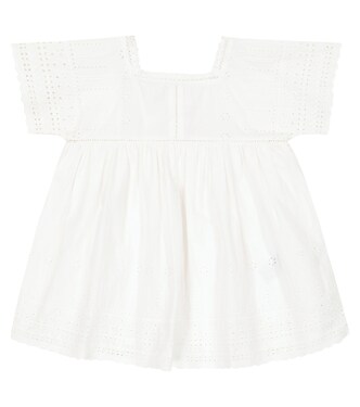 Baby Ameliane broderie anglaise cotton dress | Bonpoint