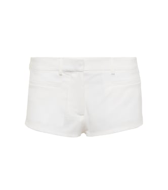 Low-Rise Shorts aus Wolle | Nensi Dojaka
