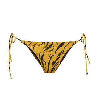 Love tiger-print bikini bottoms | Reina Olga