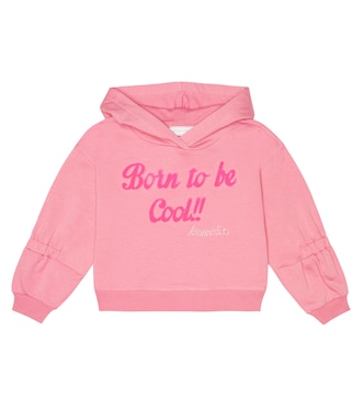 Hoodie aus einem Baumwollgemisch | Monnalisa