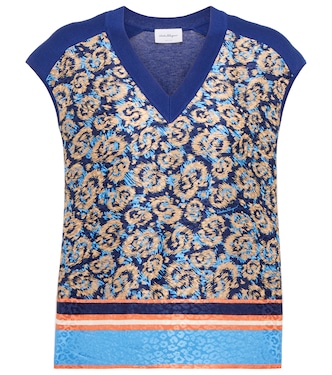 Top en coton et soie | Ferragamo