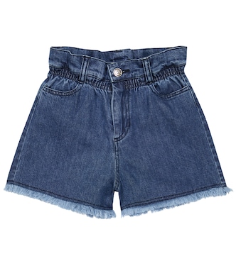 Allegria embroidered denim shorts | The New Society