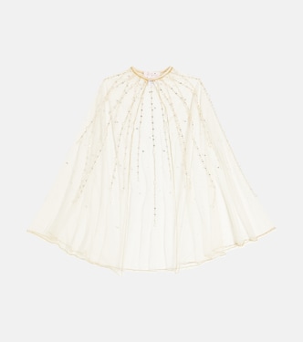 Sweet Allure embellished tulle cape | Tutu Du Monde