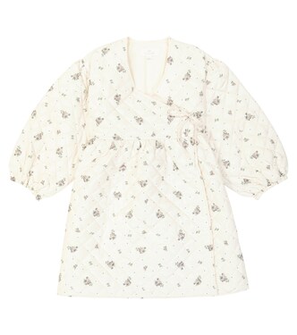 Quilted floral dress | C'era Una Volta