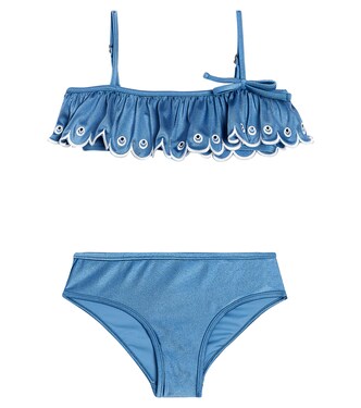 Junie embroidered bikini | Zimmermann Kids