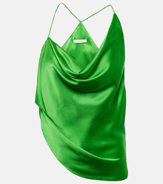 Ruched silk top | The Sei