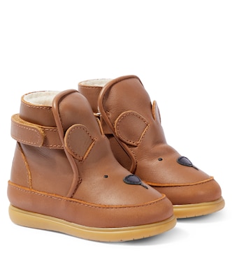 Baby Dubu leather booties | Donsje