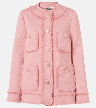 Rachel wool-blend tweed jacket | Dolce&Gabbana