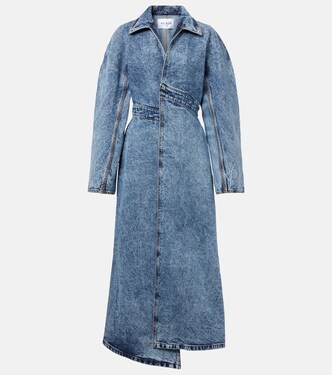 Mantel aus Denim | Alaïa