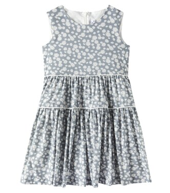 Floral cotton dress | Il Gufo