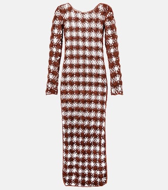 Robe de plage en crochet de coton | Anna Kosturova