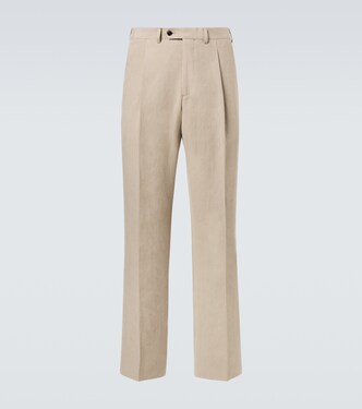 Amo linen suit pants | Saman Amel