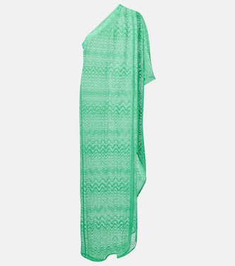 Robe longue Savannah asymétrique | Melissa Odabash