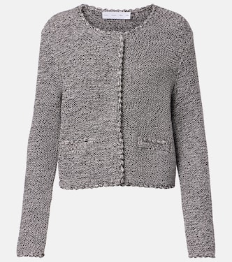 Chaqueta White Label Nidia de macramé de algodón | Proenza Schouler