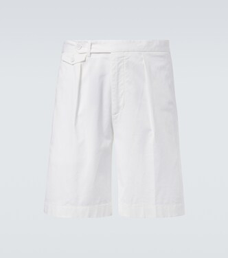 Cotton-blend Bermuda shorts | Ralph Lauren Purple Label