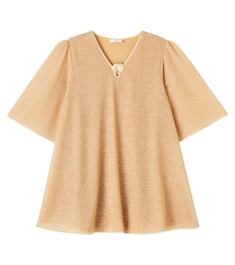 Lumière puff-sleeve dress | Oséree Kids