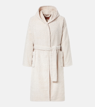 Bademantel Chalk aus Baumwollfrottee | Missoni