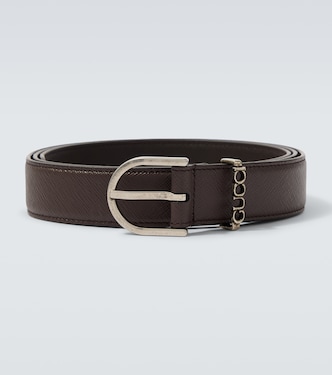 Gucci Script leather belt  | Gucci
