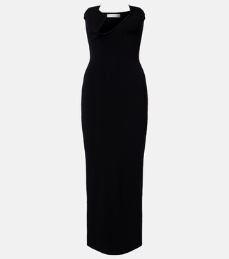 Odessa embellished ribbed-knit midi dress | Christopher Esber
