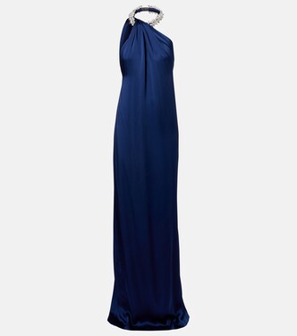 Embellished satin gown | Stella McCartney