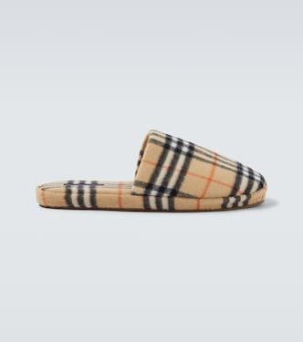 Burberry Check slippers | Burberry
