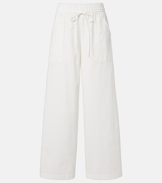 Weite Hose aus Baumwollpopeline | Vince