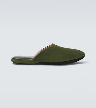 Suede slippers | Charvet