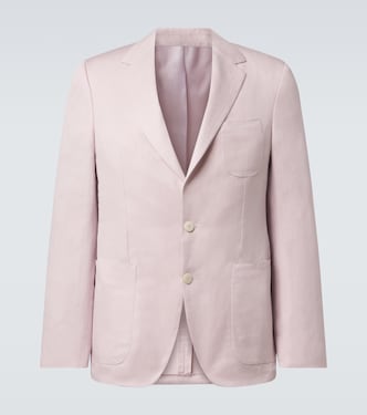 Blazer en lin et soie | Canali