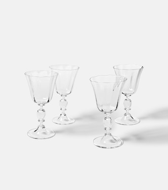 Alban set of 4 white wine glasses | Akua Objects