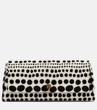 Pochette Audrey en cuir façon poulain | Khaite