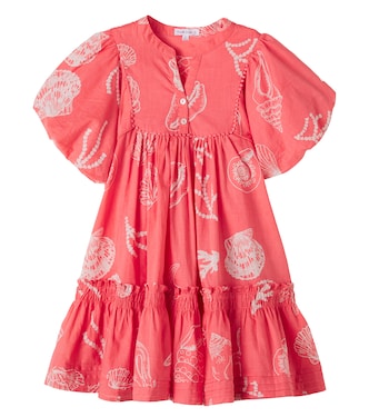 Cruz printed cotton dress | Poupette St Barth Kids